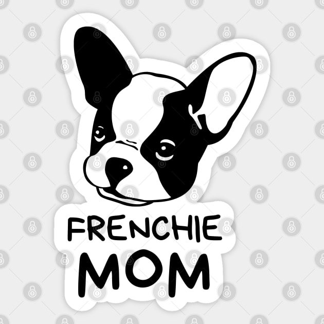 FRENCHIE MOM Sticker by Mplanet